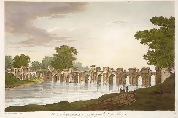 Jaunpurbridge William Hodges 1774
