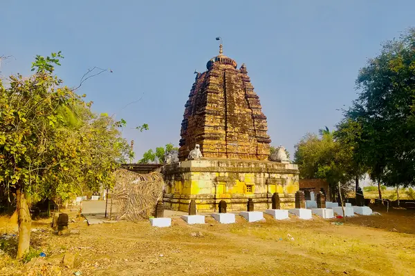7th century Sivanandisvara temple, Kadamala kalva, Andhra Pradesh India - 12
